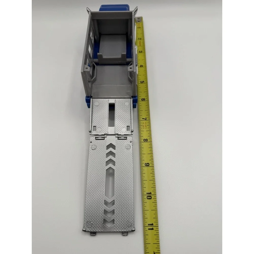 Maisto Burnin' Key Cars Blue & Chrome‎ Trailer Car Carrier Replacement Piece